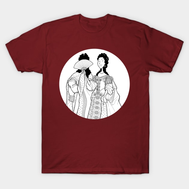 The Dead Queen Detectives - Queen Mary ii T-Shirt by Bevis Musson